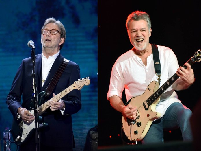 Eric Clapton estava à frente de Jimi Hendrix para Eddie Van Halen
