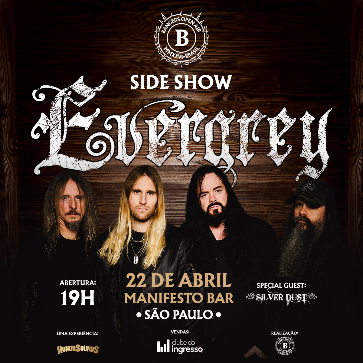Evergrey fará show intimista em São Paulo