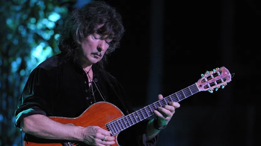 Ritchie Blackmore recebe prêmio por seus feitos com a guitarra